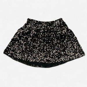 Black and Brown Sequin‎ Charlotte by Cato Mini Skirt Size 8
